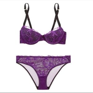 Stella McCartney Embellished Lingerie Set